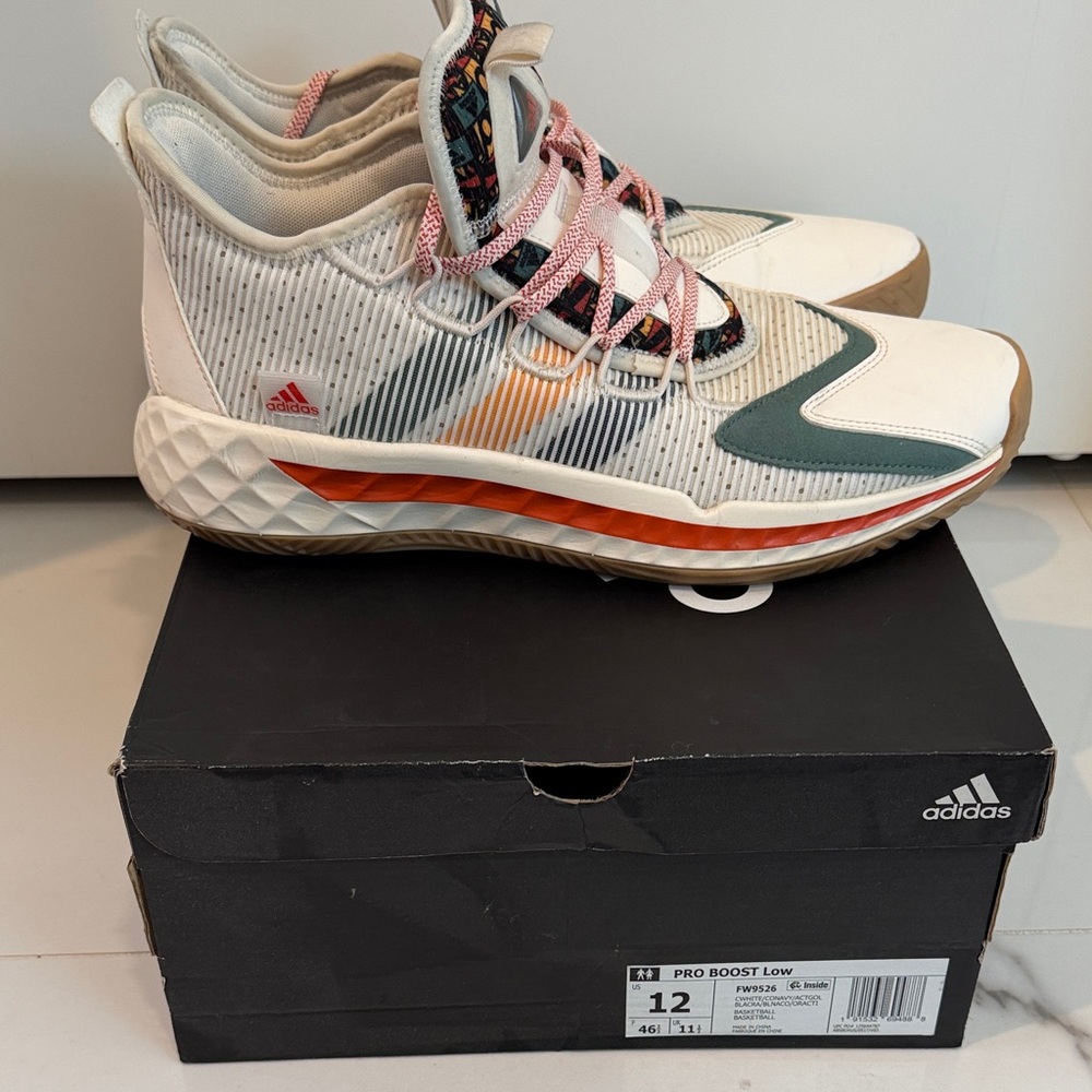 Adidas Pro Boost Mens Sneakers - size 12